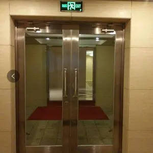 汤臣不锈钢玻璃防火门