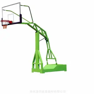 四川成都体育器材仿液压篮球架生产厂家