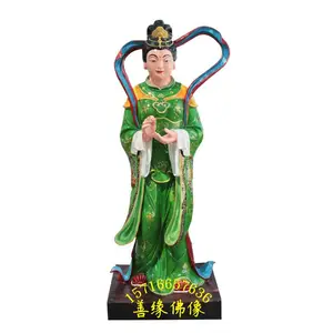 道教神像直销七仙女董永神像 树脂玻璃钢佛像厂直销
