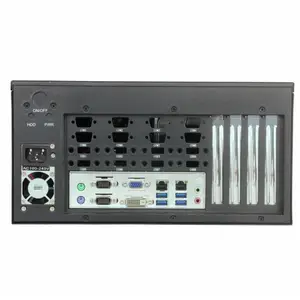 深圳市研明4槽紧凑型壁挂工业整机IPC-5120工控机主板电脑机箱原装