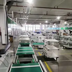 合肥定制差速链总装线 装配车间倍速链组装线 洗碗机流水线输送线