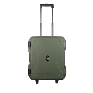 DF4000Wh定制通讯蓝牙GPS定位光伏充电拉杆箱便携式UPS不间断电源