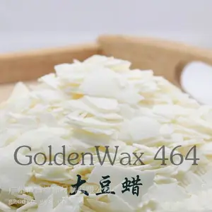 美国大豆蜡GoldenWax 464 EU ***大豆容器蜡烛使蜡烛具有光滑