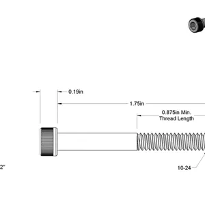 Mcmaster-carr92185A252耐腐蚀 316 不锈钢内六角螺钉