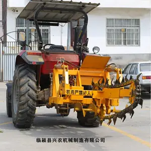 链条开沟机 水泥路面链式开沟机价格 多用途链条开沟机价格 多功能链式开沟机