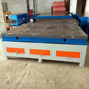 厂家专业定做车间铸铁钳工台重型操作工作台