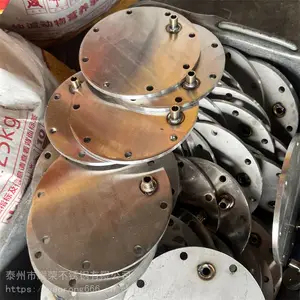 316 不锈钢法兰盲板 锻打法兰 工厂直供