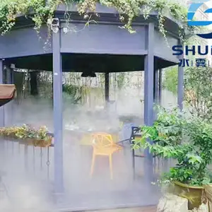 高压助力喷雾降温设备-夏天的降温神器
