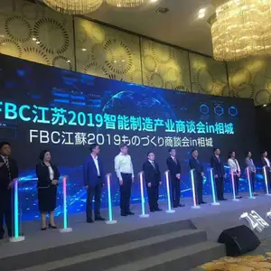 亚克力发光柱庆典仪式道具创意推杆画轴深圳冰屏租赁启动道具海洋球