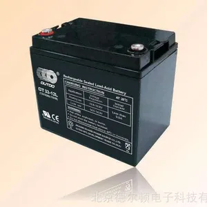 OUTDD奥特多蓄电池12V33AH监控设施/消防应急OT33-12路灯UPS机房
