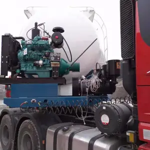 散装水泥罐车 4105发动机 中国一拖东方红柴油机 85立方罐车 YT4B2Z