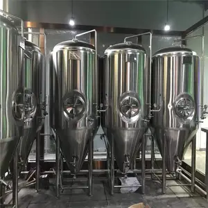 陕西酒店啤酒设备1000升精酿啤酒生产设备多少钱啤酒设备厂家