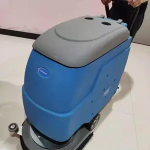 手推式全自动降噪轻便转向灵活高效医院学校机场车站会场洗地机