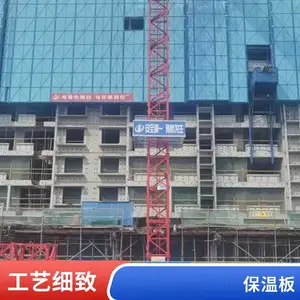 真石漆保温装饰一体板 别墅外墙防火