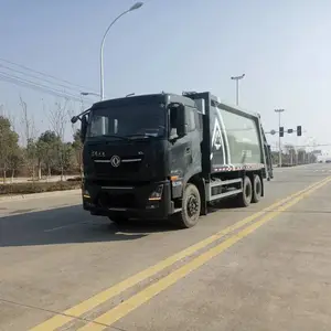 东风天龙后双桥23方压缩式垃圾车
