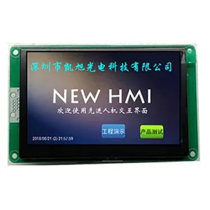 供应4.3寸串口彩屏480*272HMI组态串口屏人机界面触摸屏凯旭光电