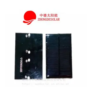 中德ZD70*55.5太阳能滴胶板批发 单晶太阳能电池板批发