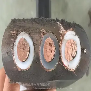 供应高压硅橡胶扁平电缆 GKFB-3*16 3*10/3(10KV)