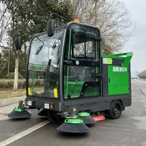 人车分离小区道路保洁扫地机 金艺环境金豆款道路清扫车