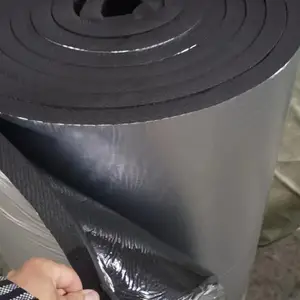 彩钢房阳光房水泥顶贴铝箔自粘式防晒棉隔热棉保温棉隔音棉