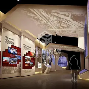 红色文化政文化主题展厅，红色文化政建设主题展厅