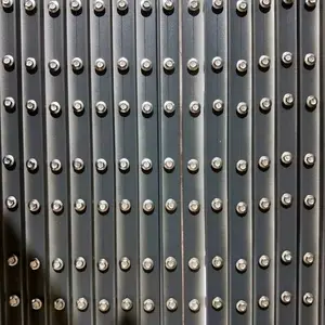 供应阳台智能隐形防护网不锈钢垫片螺丝轨道铝型材材料