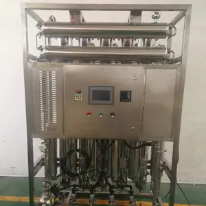 武汉列管多效蒸馏水机LD-1000-5 医疗生产用水2020药典要求蒸馏水机