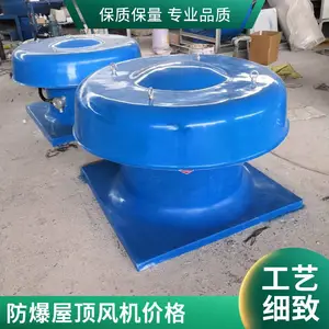 DWT-1-8#华强玻璃钢屋顶风机 2.2kw大风量 低噪音屋顶排风机