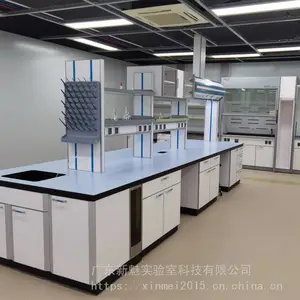 耐腐蚀试验桌 钢木实验台工作台 全钢中央台定做