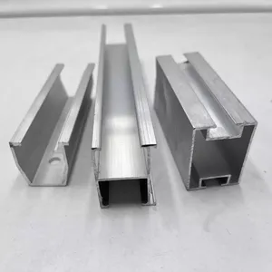 云南光伏支架昆明光伏支架中晟通光伏支架配件导轨