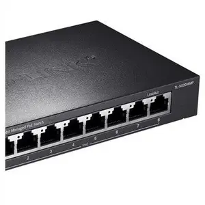 TP-LINK TL-SG2008MP全千兆8口PoE交换机 Web网管无线AP监控摄像机