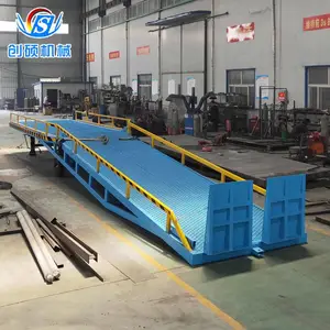 东北厂家移动式登车桥 叉车卸货平台 斜坡式登车过桥 货车装柜升降液压调节板