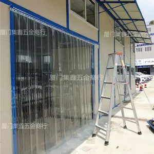 厦门定制PVC空调门帘安装 隔断隔热挡冷气 店铺开业防蚊虫 防油烟门帘