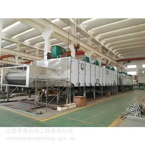 江苏圣曼-氧化铁黑带式干燥机400kg/h、真空带式干燥器DW