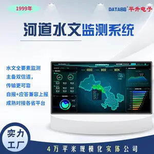 河道水文监测系统 水文动态监控方案 雨量水位一体监测站 水文监测仪