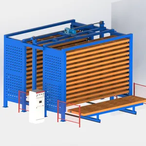 全自动升降上下料仓储设备 数控钣金存料库抽屉智能板材货架