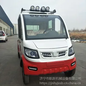 厂家直销双排微型皮卡电动小货车皮卡四轮电动车载客拉货两用电动皮卡