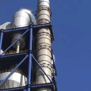 水泥厂预热器高温防腐预热器除锈刷漆