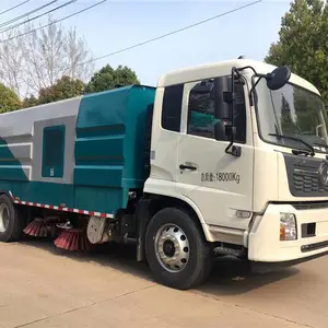 东风天锦扫路车 湖北程力扫路车 多功能扫路车