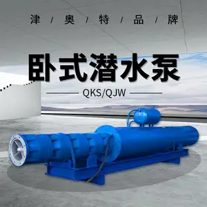 津奥特 卧式井用泵 全新升级带水包 城市河边排水用