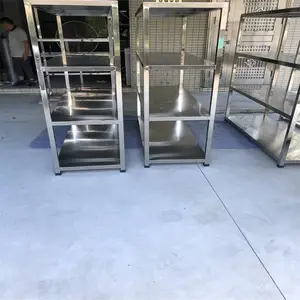 制药厂不锈钢货架JH-BXGHJ04家辉仓储洁净车间物料货架