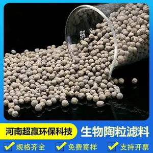 超赢环保 曝气池重质生物陶粒滤料 微生物挂膜材料