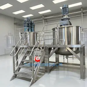 一吨硅油脱模剂搅拌机 强力乳化罐 树脂搅拌机带操作平台
