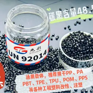 九彩UN92014,复配载体,高黑高亮黑色母