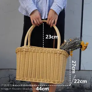 家用购物篮手提外出篮礼品篮包装篮