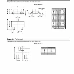 ������� DIODES��� BAT54SWQ-7-F Ф�ػ����ݶ�����