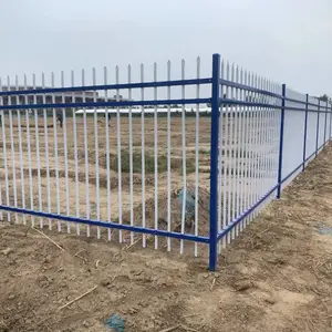 锌钢围墙护栏围栏栅栏户外学校工厂小区别墅铁艺隔离防护栏杆护拦