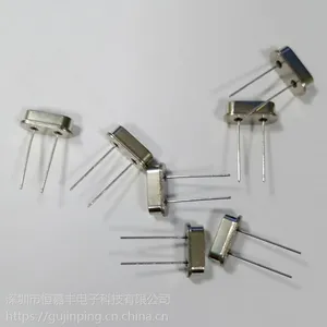 直插两脚无源晶振49S封装6.7458Mhz负载20PF精度20PPM