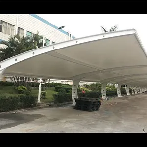 直销膜布加工批发膜结构停车棚园林景观棚膜结构体育看台