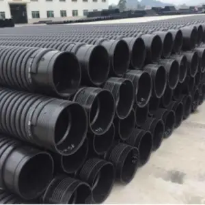 HDPE双壁波纹管厂家大量有货北京直销价